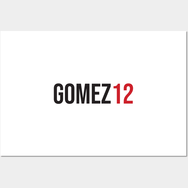 Gomez 12 - 22/23 Season Wall Art by GotchaFace